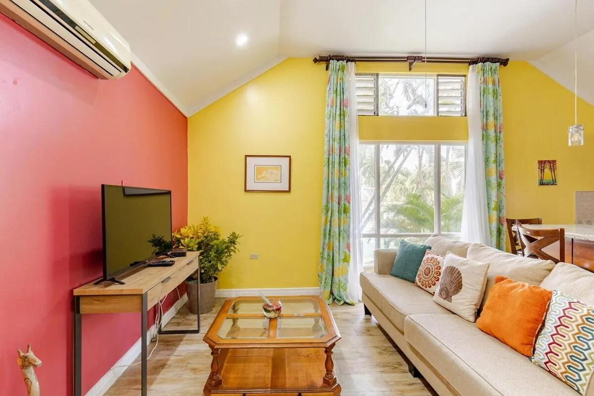 Calypso Villa - 2Bedrm 2Bathrm Pool View & Beach 203 몬테고 베이